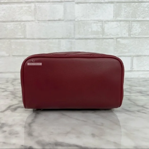 Kate Spade Natalia Burgundy Mini Convertible Leather Backpack - Picture 5 of 12